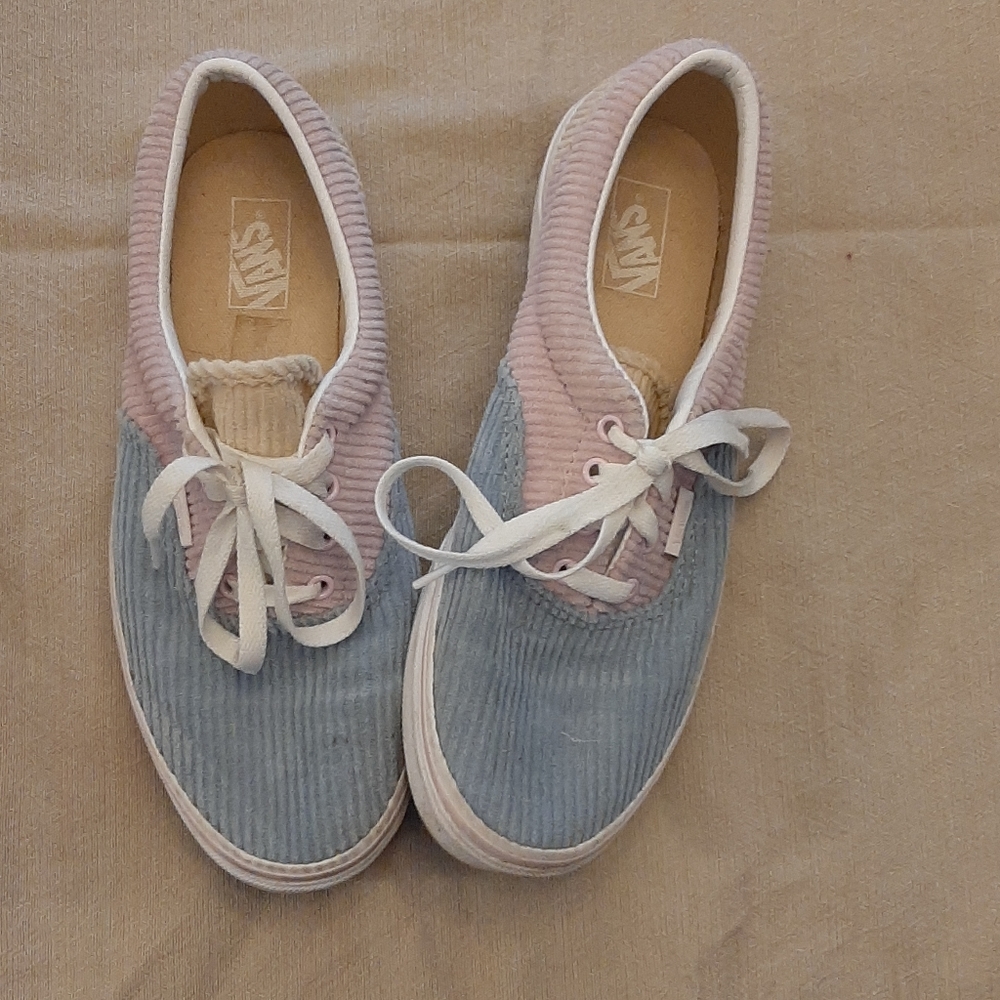 Multicolor Pastel Vans